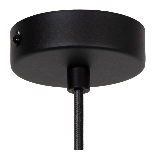 Lucide EVORA - Pendant light - Ø 10 cm - 1xGU10 - Black - detail 3